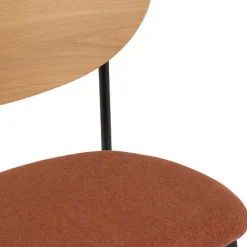 Krzesło Jaisa naturalne/terakotta