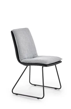 Krzesło Jersey szare/czarne