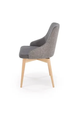 Krzesło Jurneya obrotowe szare