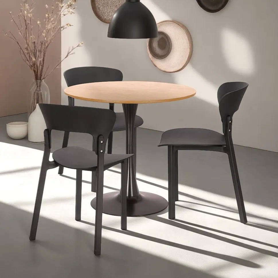 Krzesło Kabru czarne