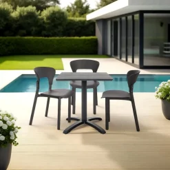 Krzesło Kabru czarne