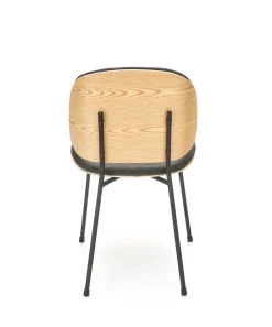 Krzesło Kaia dąb naturalny/ szare