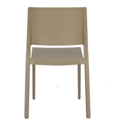 Krzesło Kate beżowe z tworzywa