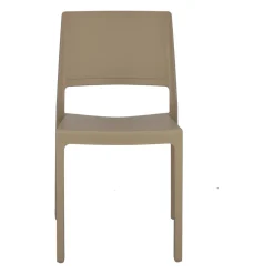 Krzesło Kate beżowe z tworzywa