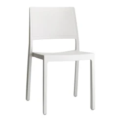 Krzesło Kate białe z tworzywa