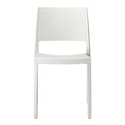 Krzesło Kate białe z tworzywa