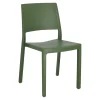 Krzesło Kate zielone z tworzywa