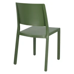 Krzesło Kate zielone z tworzywa