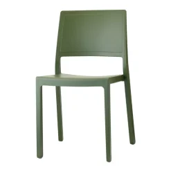 Krzesło Kate zielone z tworzywa