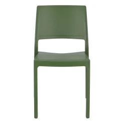 Krzesło Kate zielone z tworzywa