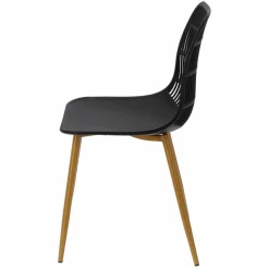 Krzesło Klaus czarne boho