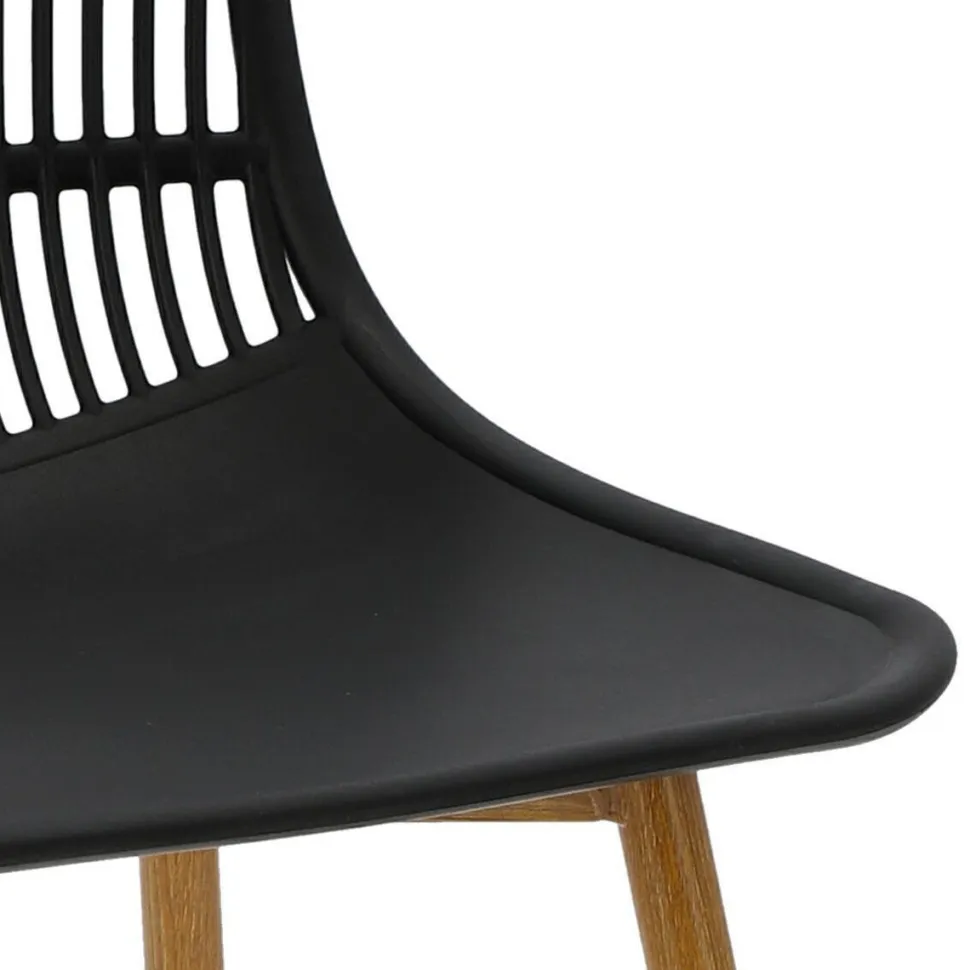 Krzesło Klaus czarne boho