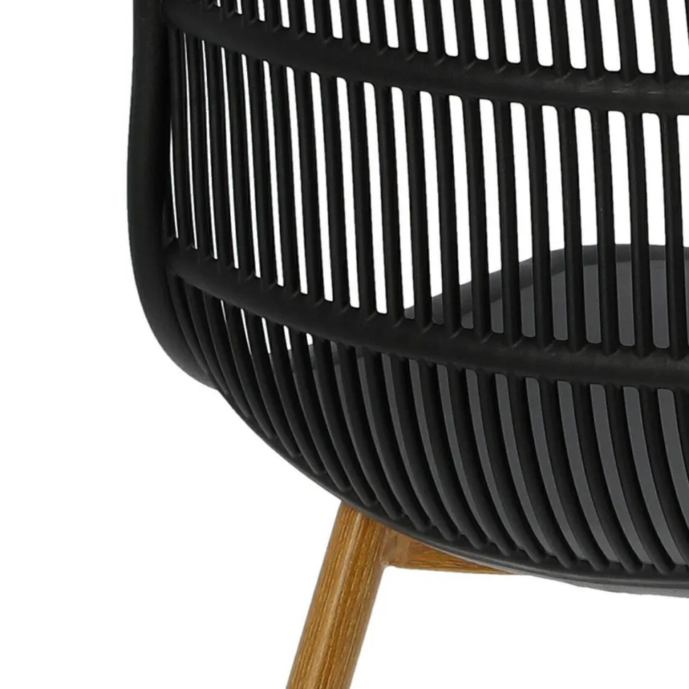 Krzesło Klaus czarne boho