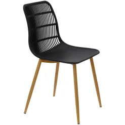 Krzesło Klaus czarne boho