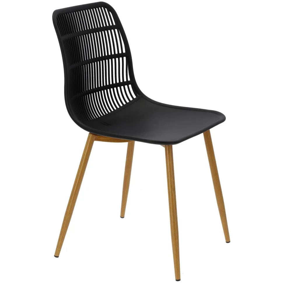 Krzesło Klaus czarne boho