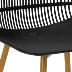 Krzesło Klaus czarne boho