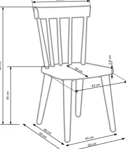 Krzesło Kleya białe