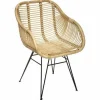 Krzesło Koeta rattan