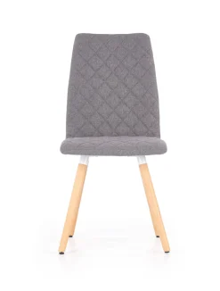 Krzesło Kolorado szare/buk