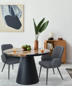 Krzesło Labby szare ciemne