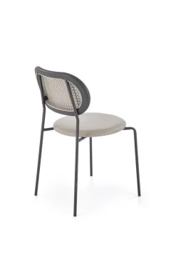 Krzesło Lander szare/ rattan syntetyczny