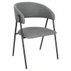 Krzesło Larisa szare