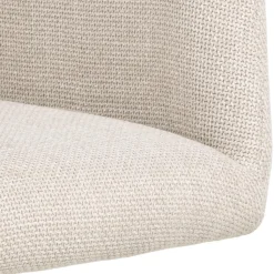 Krzesło Laura z podłokietnikami beżowe