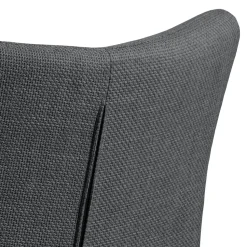 Krzesło Laura z podłokietnikami szary