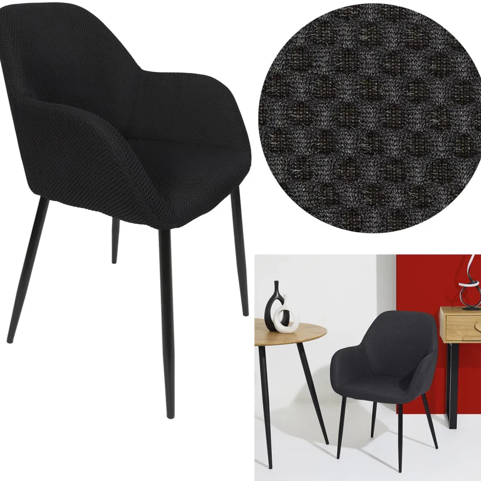 Krzesło Lavia czarne