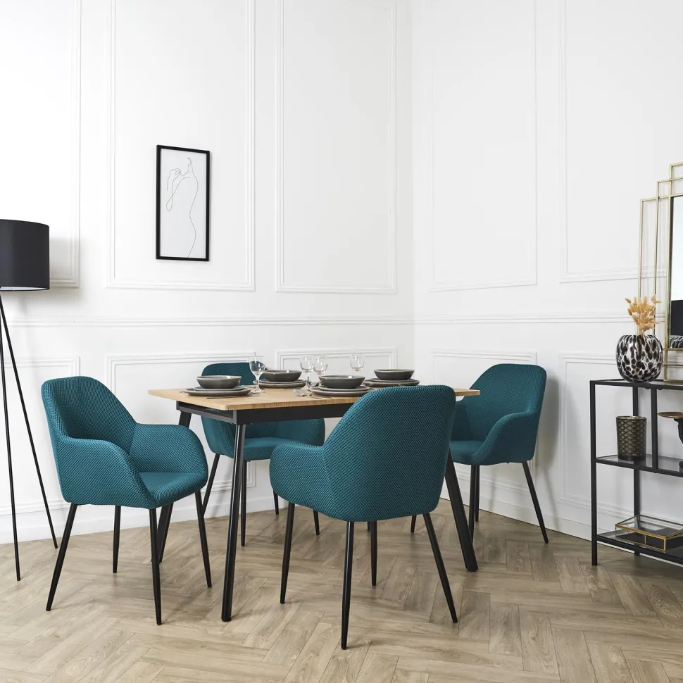 Krzesło Lavia turkusowe