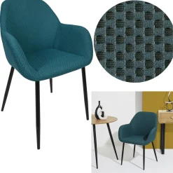 Krzesło Lavia turkusowe