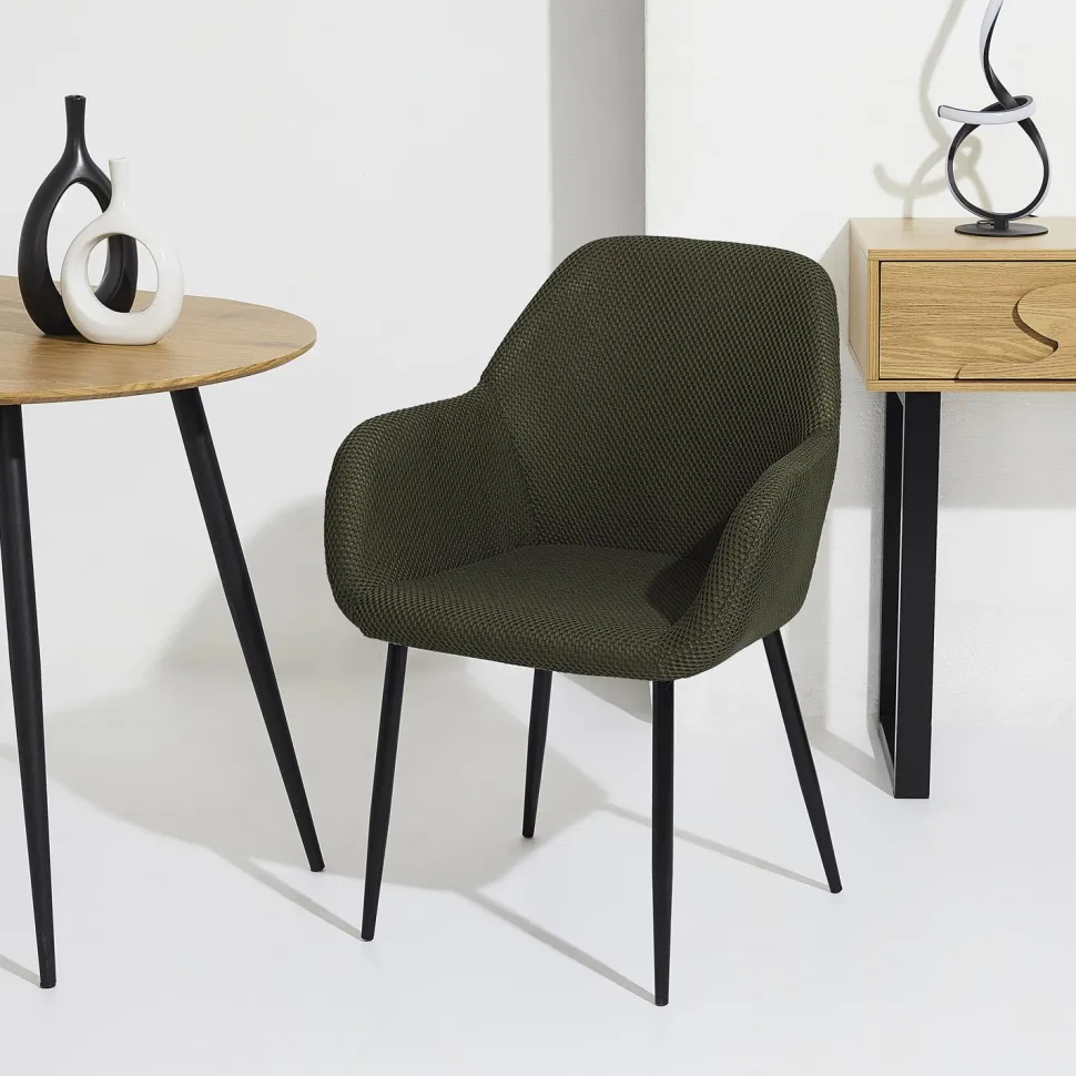 Krzesło Lavia zielone khaki