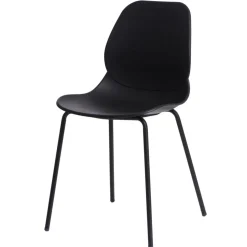 Krzesło Layer 4 czarne nowoczesne