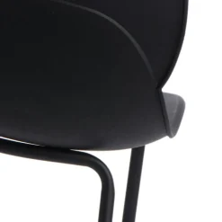 Krzesło Layer 4 czarne nowoczesne