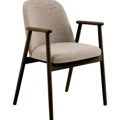 Krzesło Leo beżowe/ dąb dymiony Monza 60