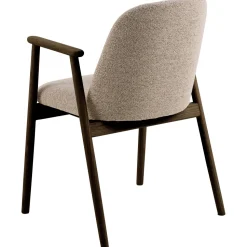 Krzesło Leo beżowe/ dąb dymiony Monza 60