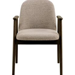 Krzesło Leo beżowe/ dąb dymiony Monza 60