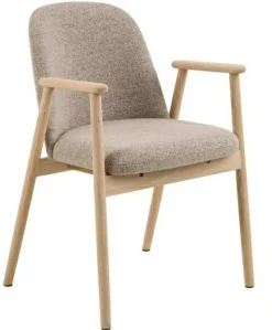 Krzesło Leo beżowe/ dąb Monza 60
