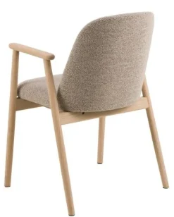 Krzesło Leo beżowe/ dąb Monza 60