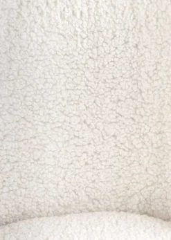 Krzesło Leonore boucle beż/złote