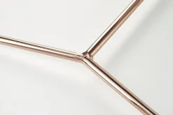 Krzesło Lirena kremowe/złote