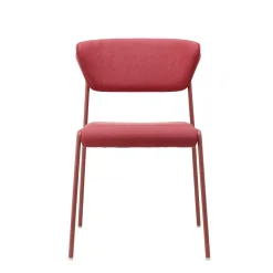 Krzesło Lisa wodoodporne czerwone