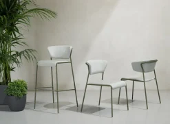 Krzesło Lisa wodoodporne niebieskie