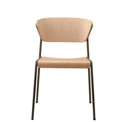 Krzesło Lisa wood dąb/antarcytowy