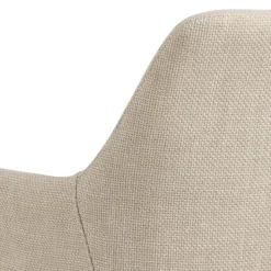 Krzesło Lizzy z podłokietnikami beżowe