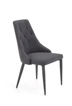 Krzesło Loyd Velvet szare