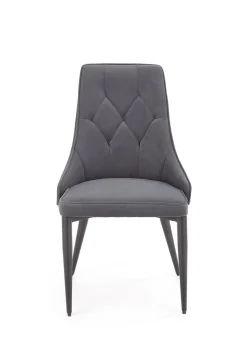 Krzesło Loyd Velvet szare