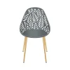Krzesło Lucena szare
