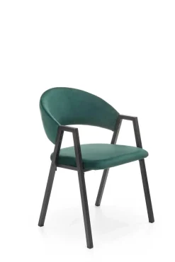 Krzesło Lucette zielone