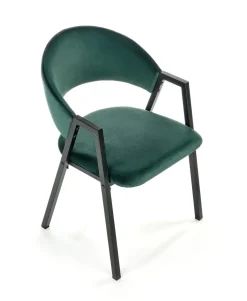 Krzesło Lucette zielone